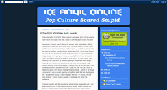 Desktop Screenshot of iceanvil.blogspot.com