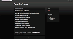 Desktop Screenshot of gplfreesoftware.blogspot.com