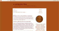 Desktop Screenshot of catchpenny.blogspot.com