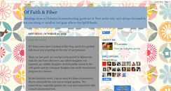 Desktop Screenshot of offaithfiber.blogspot.com