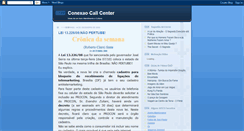 Desktop Screenshot of conexaocallcenter.blogspot.com