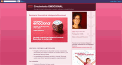 Desktop Screenshot of crecimientoemocional.blogspot.com