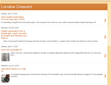 Tablet Screenshot of lorrainecrescent.blogspot.com