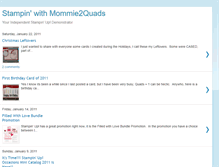 Tablet Screenshot of mommie2quads.blogspot.com