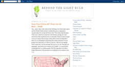 Desktop Screenshot of beyondthelightbulb.blogspot.com