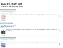 Tablet Screenshot of beyondthelightbulb.blogspot.com
