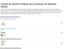 Tablet Screenshot of comiteresiduosbj.blogspot.com