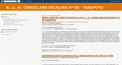 Desktop Screenshot of cordilleraescalera6.blogspot.com