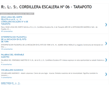 Tablet Screenshot of cordilleraescalera6.blogspot.com