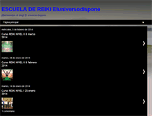 Tablet Screenshot of eluniversodispone.blogspot.com