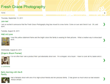 Tablet Screenshot of freshgracephotography.blogspot.com