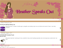 Tablet Screenshot of heatherspeaksout.blogspot.com