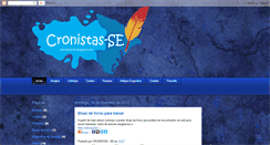 Desktop Screenshot of cronistas-se.blogspot.com