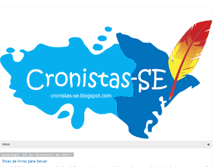 Tablet Screenshot of cronistas-se.blogspot.com