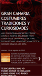 Mobile Screenshot of grancanariacostumbrestradicionesycuri.blogspot.com