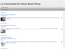 Tablet Screenshot of comunidadglisse.blogspot.com
