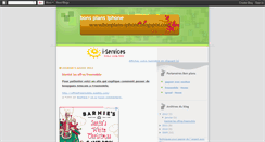 Desktop Screenshot of bonplans-iphone.blogspot.com