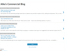 Tablet Screenshot of mikesradiocommercialblog.blogspot.com