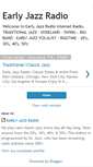 Mobile Screenshot of earlyjazzradio.blogspot.com