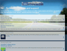 Tablet Screenshot of nirstech.blogspot.com