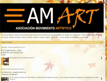 Tablet Screenshot of amartmovimiento.blogspot.com