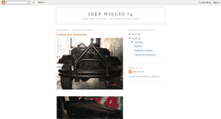 Desktop Screenshot of jeepwillys74.blogspot.com