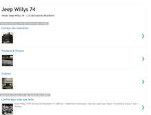 Tablet Screenshot of jeepwillys74.blogspot.com