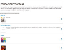 Tablet Screenshot of intertemprana.blogspot.com