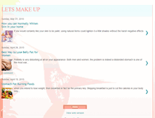 Tablet Screenshot of dfgmakeup.blogspot.com