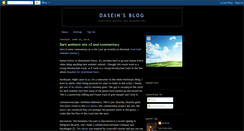 Desktop Screenshot of djdasein.blogspot.com
