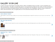 Tablet Screenshot of gallery10.blogspot.com