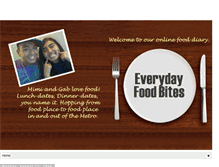 Tablet Screenshot of everydayfoodbites.blogspot.com