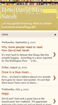 Mobile Screenshot of howdavidmetsarah.blogspot.com