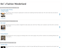 Tablet Screenshot of keisfashionwonderland.blogspot.com