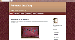 Desktop Screenshot of madame-hamburg.blogspot.com