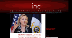 Desktop Screenshot of inc-global-intelligence.blogspot.com
