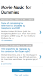 Mobile Screenshot of moviemusicfordummies.blogspot.com