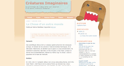 Desktop Screenshot of creatures-imaginaires.blogspot.com