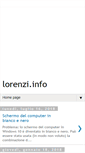 Mobile Screenshot of lorenziinfo.blogspot.com