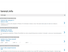 Tablet Screenshot of lorenziinfo.blogspot.com