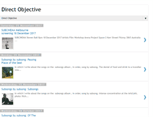 Tablet Screenshot of directobjective.blogspot.com