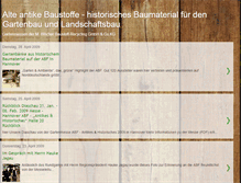 Tablet Screenshot of antike-baustoffe-messeberichte.blogspot.com