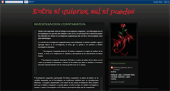 Desktop Screenshot of entrasiquieressalsipuedes.blogspot.com