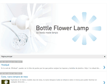 Tablet Screenshot of bottleflowerlamp.blogspot.com