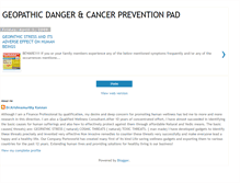 Tablet Screenshot of geopathic-danger.blogspot.com