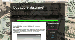 Desktop Screenshot of multinivel-tendencias.blogspot.com