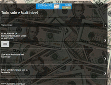 Tablet Screenshot of multinivel-tendencias.blogspot.com