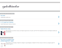 Tablet Screenshot of cykelhimlen.blogspot.com