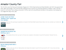 Tablet Screenshot of amadorcountyfair.blogspot.com