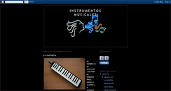 Desktop Screenshot of instrumentosdepatricia.blogspot.com